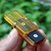 EDC Small PEI Fidget Slider Clicker Haptic Toy Mechanical Push Card Pocket