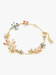 firework floral line bracelet