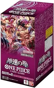 BANDAI One Piece Card Game Fist of God Speed (OP-11) Booster Box - 24 Packs