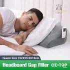 Wedge Pillow Bed Gap Filler Back Neck Headboard Cushion Lumbar Body Foam Support