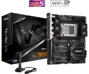 Asrock TRX50 WS Motherboard Supports AMD Ryzen Threadripper PRO 7000 Socket sTR5