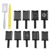 Nail Art Kits Sets 11 Pieces / 3D Magnet Stick Magnetic Cat Eye Pen Drawing Vertical For Gel Polish Magical Tools Nail Art Tools
