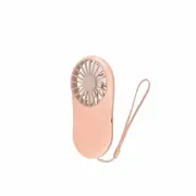 pINK USB Portable Mini Fan Rechargeable Small Electric Air Cooler Summer Hand Held