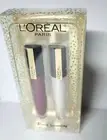 L'Oreal Paris 2 Pk Lip Kit Rouge Signature Metallic Matte Voodoo & White Gold