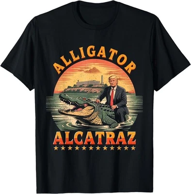 Trump Alcatraz Alligator Alcatraz USA Florida Everglades 01 T-Shirt