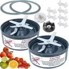 [UPGRADE] Replacement Blender Blade Parts for 600w 900w NutriBullet Blender i...