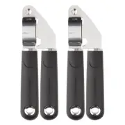 2PK Soft Grip Stainless Steel Garlic Press/Squeezer Masher Mincer MasterCraft