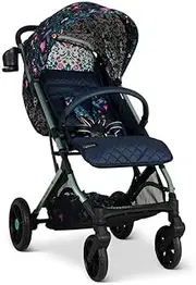 [Cosatto] Woosh Trail Stroller, Birth-25kg, Multi Terrain Suspension, Compact Free-Standing Fold, UPD100+ Hood, Free Raincover (Wildling Paloma Faith Collaboration)