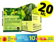 BSY Noni Black Hair Magic Color Dye Shampoo 20 sachets x 20ml ( 1 Box )