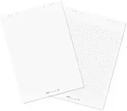 Limit 2 x Flip Chart Pad Squared and Blank 20 Sheets per Pad 80gsm White