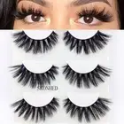 Full Volume False Eyelashes Eyelashes Extension 3D Mink Hair Thick Long