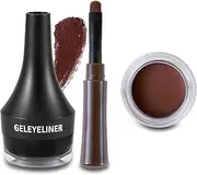 Boobeen Waterproof Gel Eyeliner Smudge-proof Eye Liner Gel Makeup Set High Pigment Easy to Apply Long-lasting For All Day