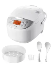 Japanese Rice Cooker with Fuzzy Logic Technology, 7 Cooking Functions