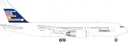 herpa Ansett Airlines Boeing 767-200 Southern Cross Livery - VH-RMD Miniature 1:500 Scale Collectible Aircraft Model Without Base Metal
