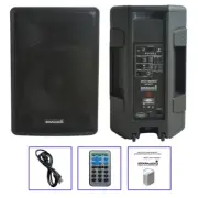 15" Active Power PA Speaker Audio Studio Power Speaker Pro Stage TWS Loudspeaker