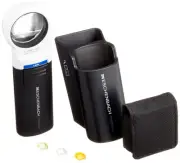 Eschenbach mobiluxLED+mobase LED wide light magnifying glass & dedicated stand 3