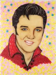 Elvis Presley Abstract High Quality Canvas Print Home Decor Wall Art GIFT