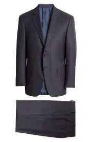 Canali Navy Suit Super 170s Luxury NWT 48R （US38R）$3990