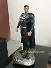Heat Toys Black Superman 1/4 Statue Collectible Figure Model In Stock