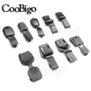 Plastic Cord Ends stopper Zipper Slider Pull Rope Lock Clip Backpack Accessories