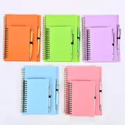 A5 Student Notebook With Pen PP Loose Business Notebook For Homework And Pen20ml