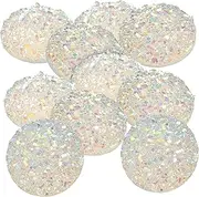 MERRYHAPY 100pcs Flatback Resin Rhinestones for DIY Crafting Sparkling Crystal Embellishments for Jewelry Clothing Shoes Bags and More Easy to Apply Durable and Versatile