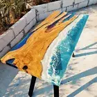 Ocean Epoxy Resin Table |Coffee Table, Epoxy Dining Table Epoxy Table Furnitures