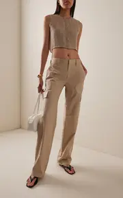 [Leset] Stella Linen-Blend Vest