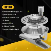 (BLT40)Full Metal Raft Reel Front End Fishing Reel Ice Rock Fly Fishing Out HO