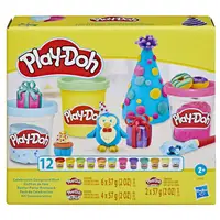 在飛比找PChome24h購物優惠-《 Play-Doh 培樂多 》培樂多 慶祝派對彩色黏土