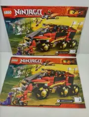 Lego 70750 NINJAGO Masters of Spinjitzu Manuals