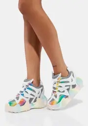 [Anthony Wang] Prism Carambola Platform Sneakers