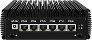 HUNSN Micro Firewall Appliance, Mini PC, OPNsense, VPN, Router PC, I5 8250U, RJ25, AES-NI, 6 x Intel Gigabit LAN, Console, HDMI, 16G RAM, 256G SSD