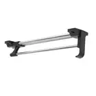 Adjustable Closet Rod Extendable Clothing Organizer Sliding Wardrobe Holder 30cm