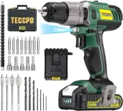 Cordless Drill, Drill Driver Set with 29 Pcs Accessories, 2-Speed, Max 310In-lbs