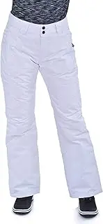 [Swiss Alps] Womens Insulated Waterproof Performance Ski Pants with Pockets