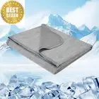 Cooling Blanket Twin – Summer Lightweight Throw, Night Sweat Relief (150x200cm)