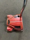TAYLORMADE SPIDER RED DOUBLE BEND GRH PUTTER 34" WITH PUTTERCOVER.