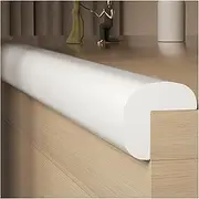 Foam Safety Strips, L Type Safety Edge Protection Strip, Self-Adhesive Children Anti Collision Strip, Table Corners Cushion Bumper for Furniture Desk Worktop