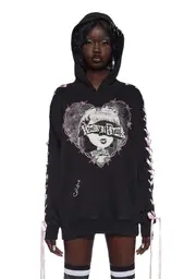 [Dolls Kill x Bratz] Pretty Punk Pullover Hoodie