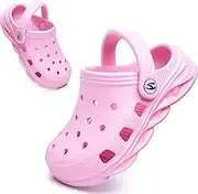 [NIDDISLIP] Girls Boys Clogs Garden Shoes Cartoon Slides Sandals Little Kids Clogs Classic Home Garden Clogs Toddler Slip on Water Shoes