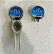 CAM SMITH 2022 (150th OPEN) GOLF BALL MARKERS + Divot Tool OR Hat Clip PACKS