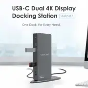 Wavlink UG69DK7 USB-C Dual 4K Display Docking Station - NWT