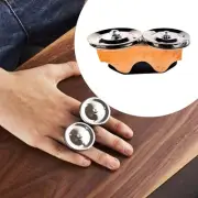 Finger Shaker Hand Percussion Instrument for Singer Vocalists Percussion Finger