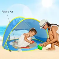在飛比找蝦皮購物優惠-Tenda公仔批發兒童玩具可折疊沙灘帳篷沙灘帳篷水沙帳篷