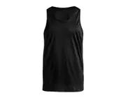 NZLC Force Black Singlet S