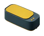 Ultrasonic Cleaning Machine Portable Home Rings Glasses Cleaner Household Jewelry Glasses Watch Washing Accessory (Green)
