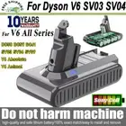 21.6V 9.5Ah For Dyson V6 Battery SV03 SV04 SV09 DC58 DC59 DC61 DC62 V6 Handheld