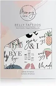 Temporary Belly Tattoos - Coloured Edition