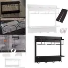 2-in-1 Cup Storage Rack Metal Cup Storage Holder New Fridge Cup Holder Home